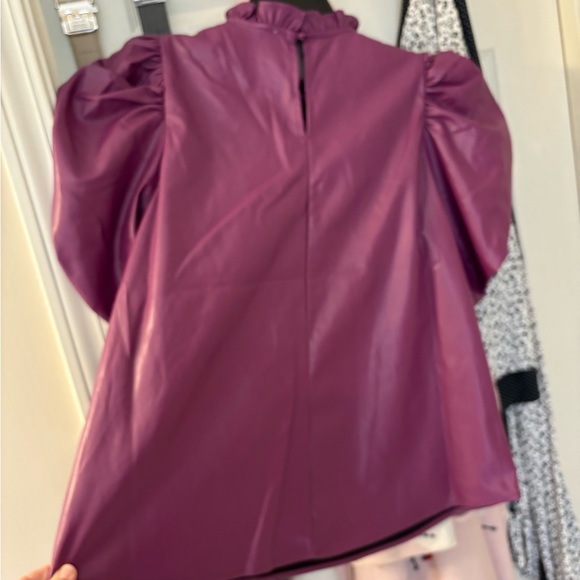 THML vegan leather top from Avara. Size M (TTS) - so soft!! - Picture 3 of 4